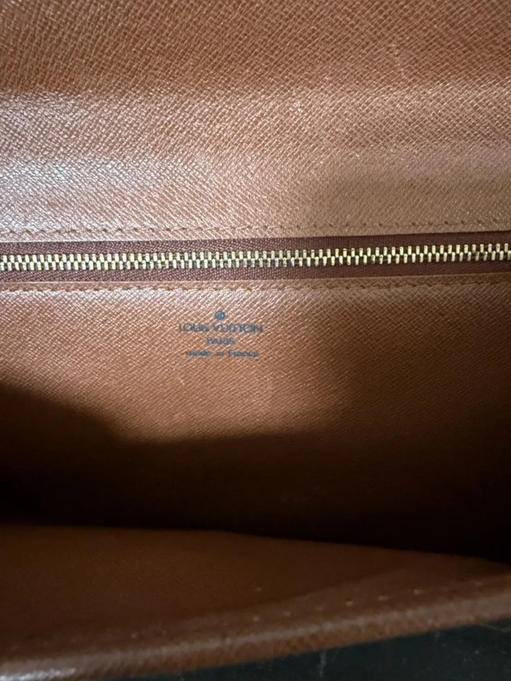 Louis Vuitton Bordeaux Clutch Bag Monogram Leather